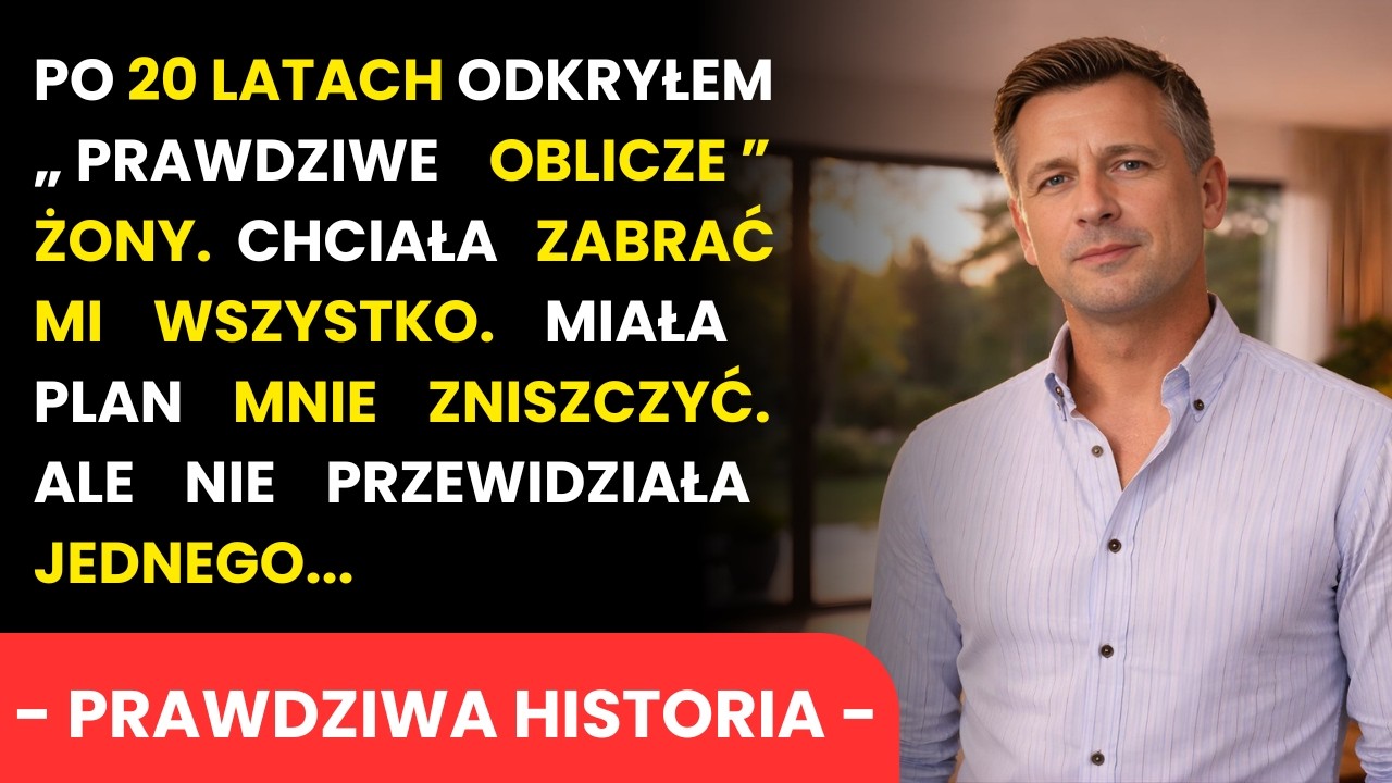 Po 20 Latach Małżeństwa Odkryłem Zdradę Żony… Jej Pułapka Miała Zniszczyć Moje Życie...