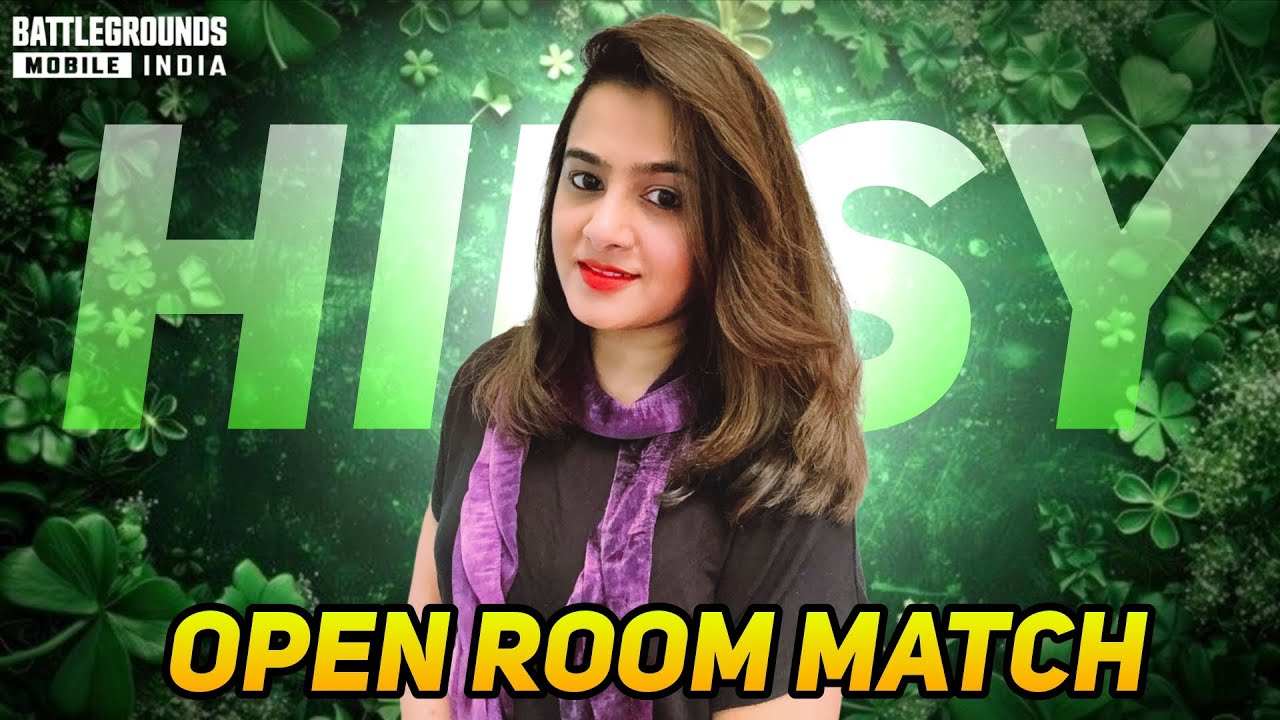[ THE HIPSY 👉 BGMI ROOM LIVE ] BGMI Live Room Match | GIRL GAMER | BGMI Live TAMIL | PUBG Live Tamil