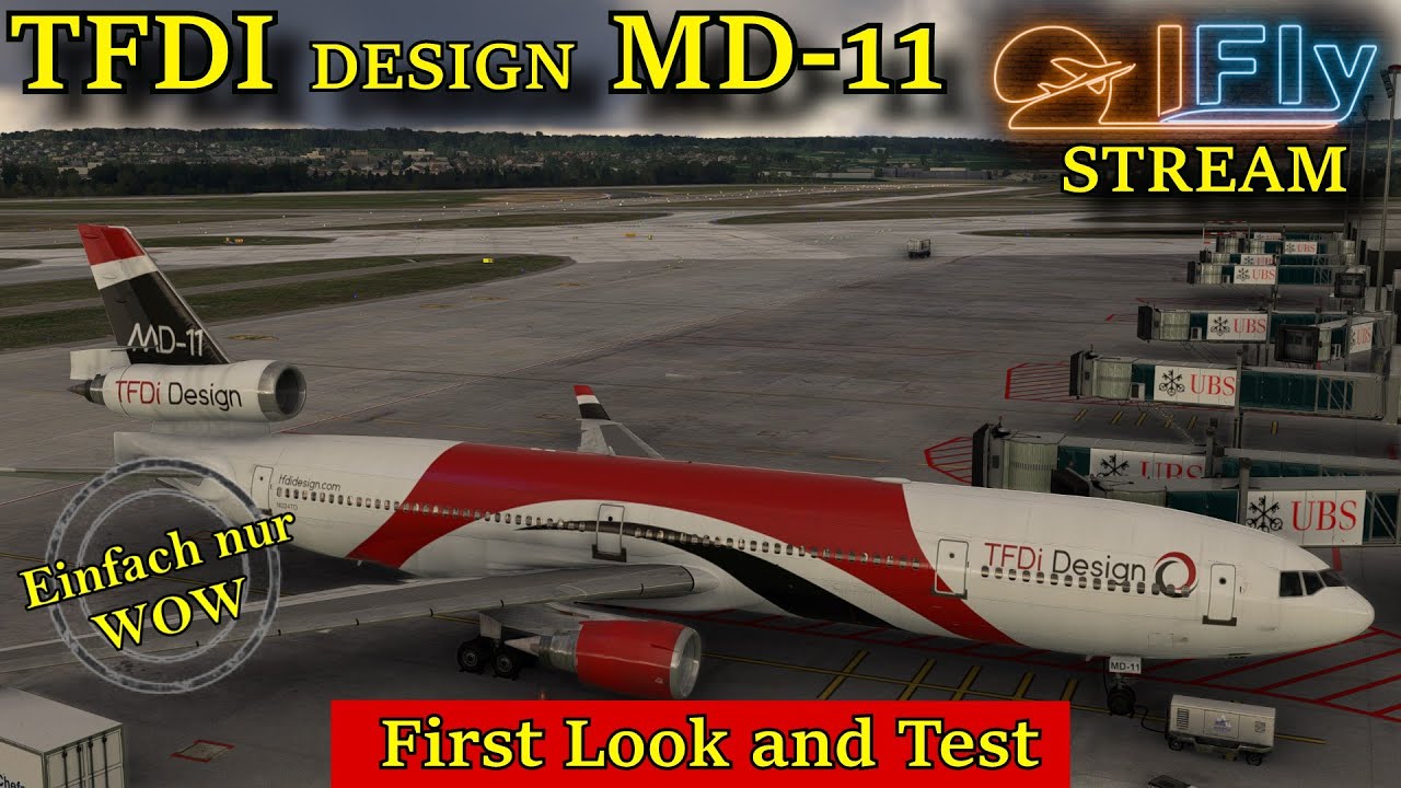 MSFS | TFDI DESIGN MD11 | FIRST LOOK AND TEST