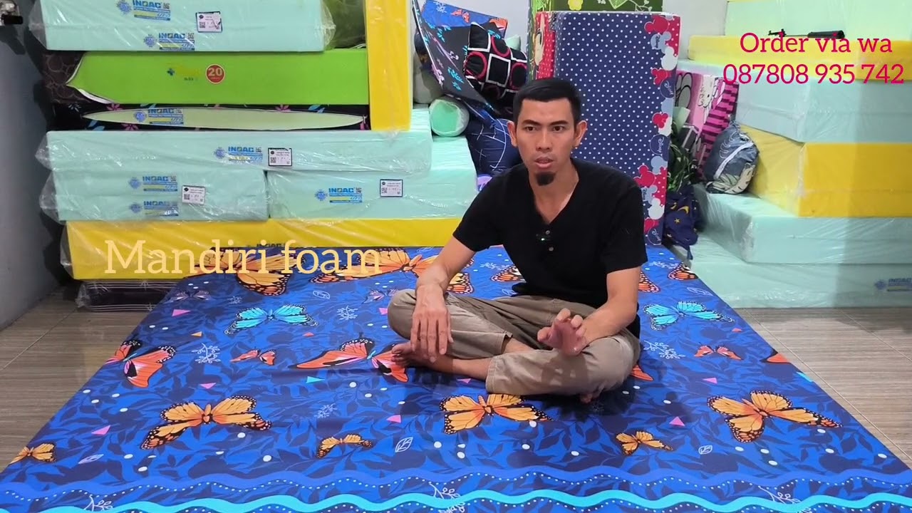 Kasur Inoac Tebal 30    No 1: 200x180x30 Garansi 10thn Mandiri Foam