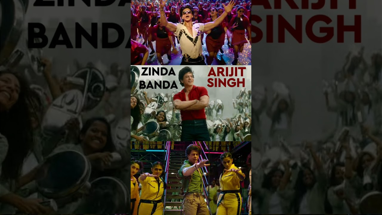 Zinda Banda - Arijit Singh [AI] | Jawan | Shah Rukh Khan | Atlee | Anirudh | Nayanthara | Deepika