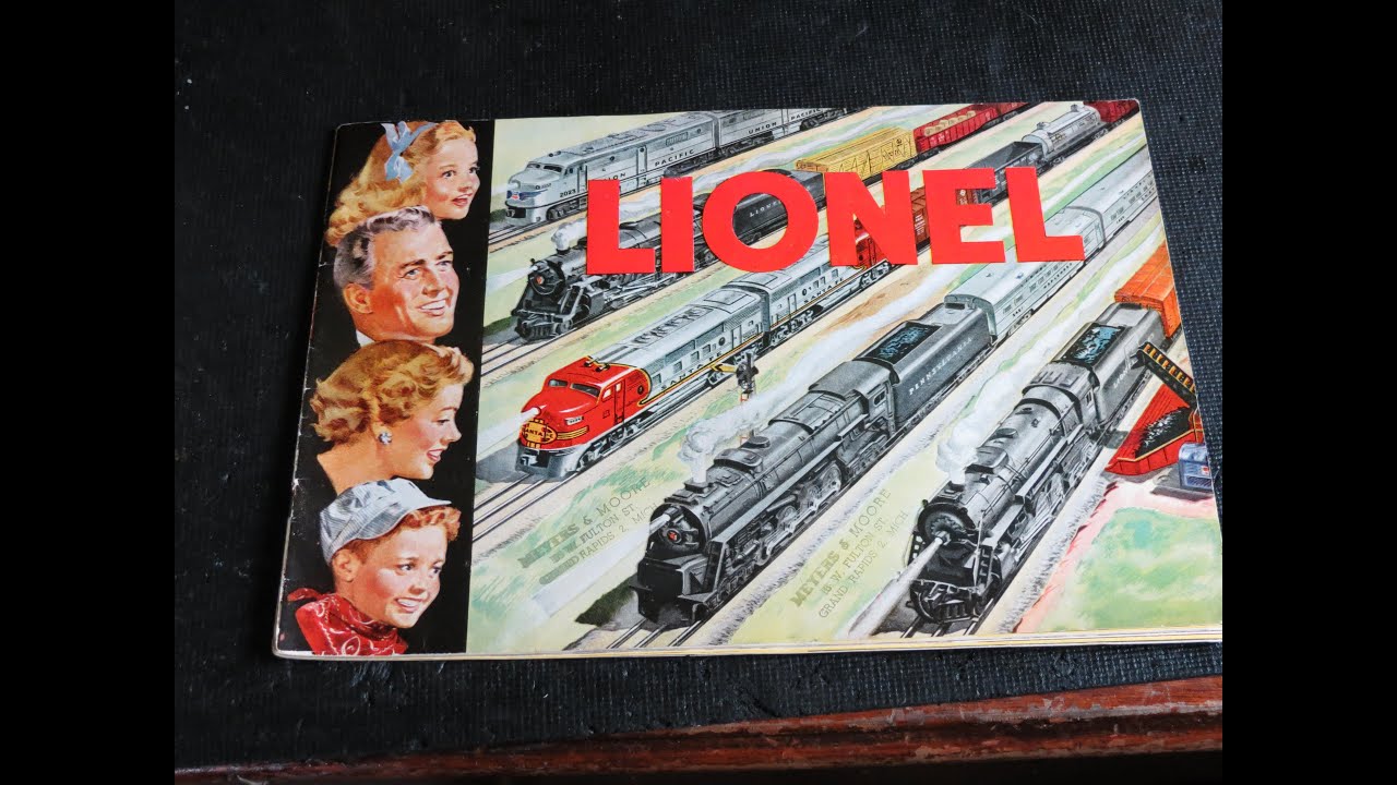 Lionel 1951 Catalog walk through