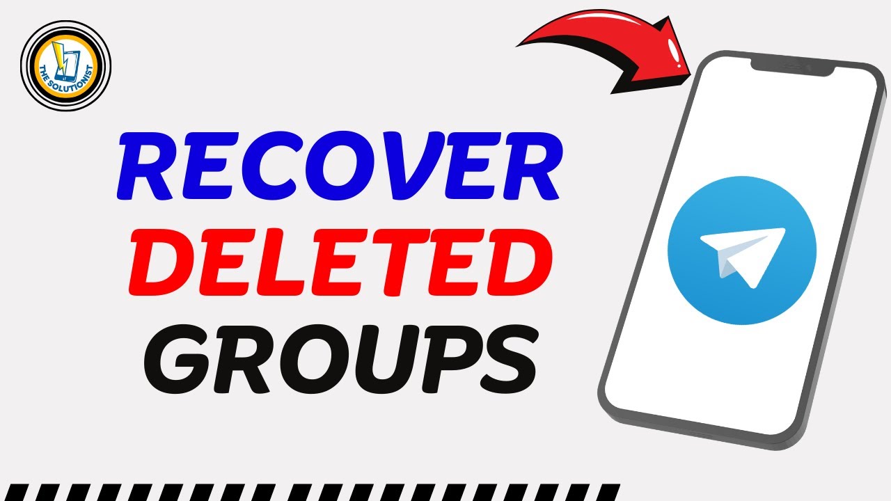 How To Recover Deleted Telegram Groups