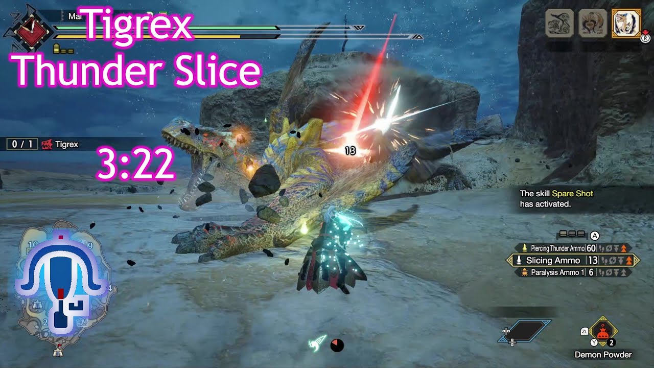 【MHRise】Tigrex ティガレックス TA Rules LBG ¤3:22¤