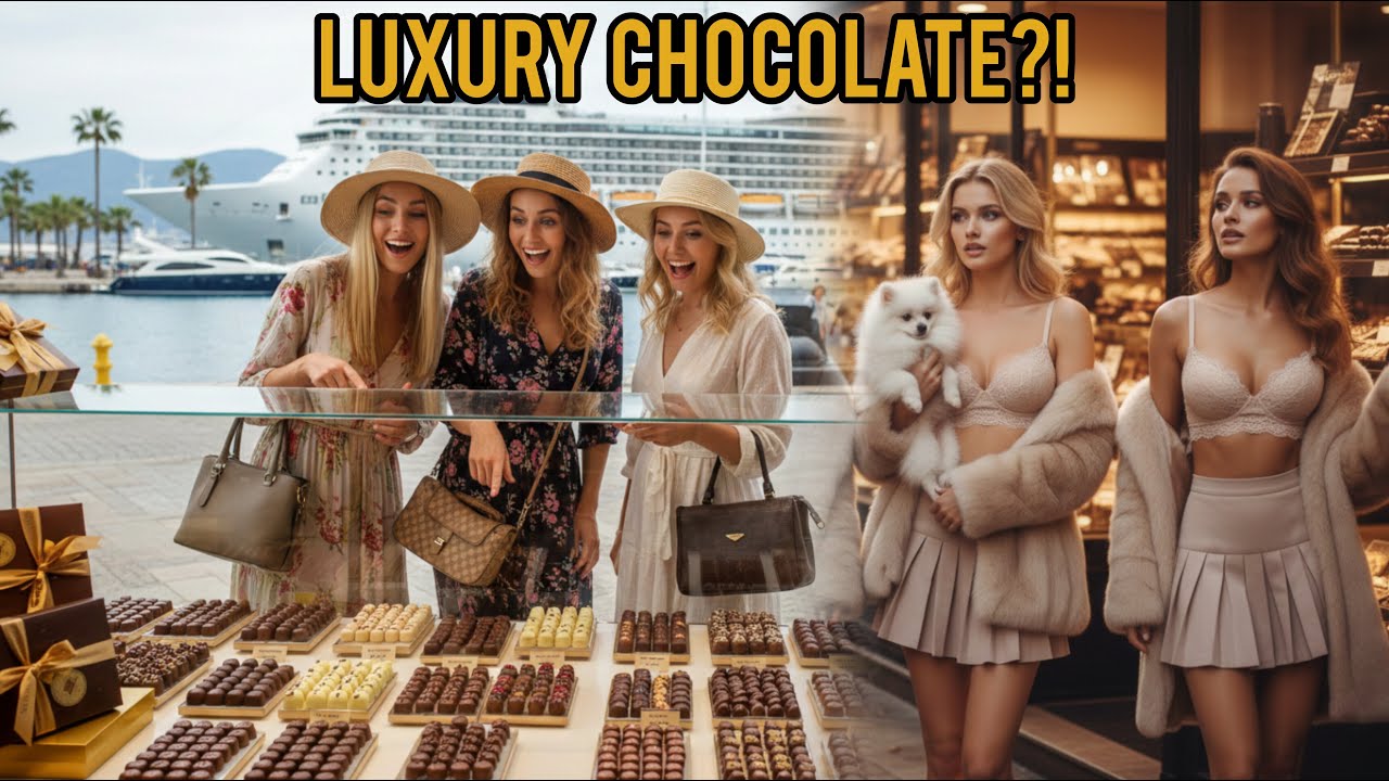 Inside Istanbul’s Most Luxurious Chocolate Shop | Galataport Cruise Tourists’ Favorite
