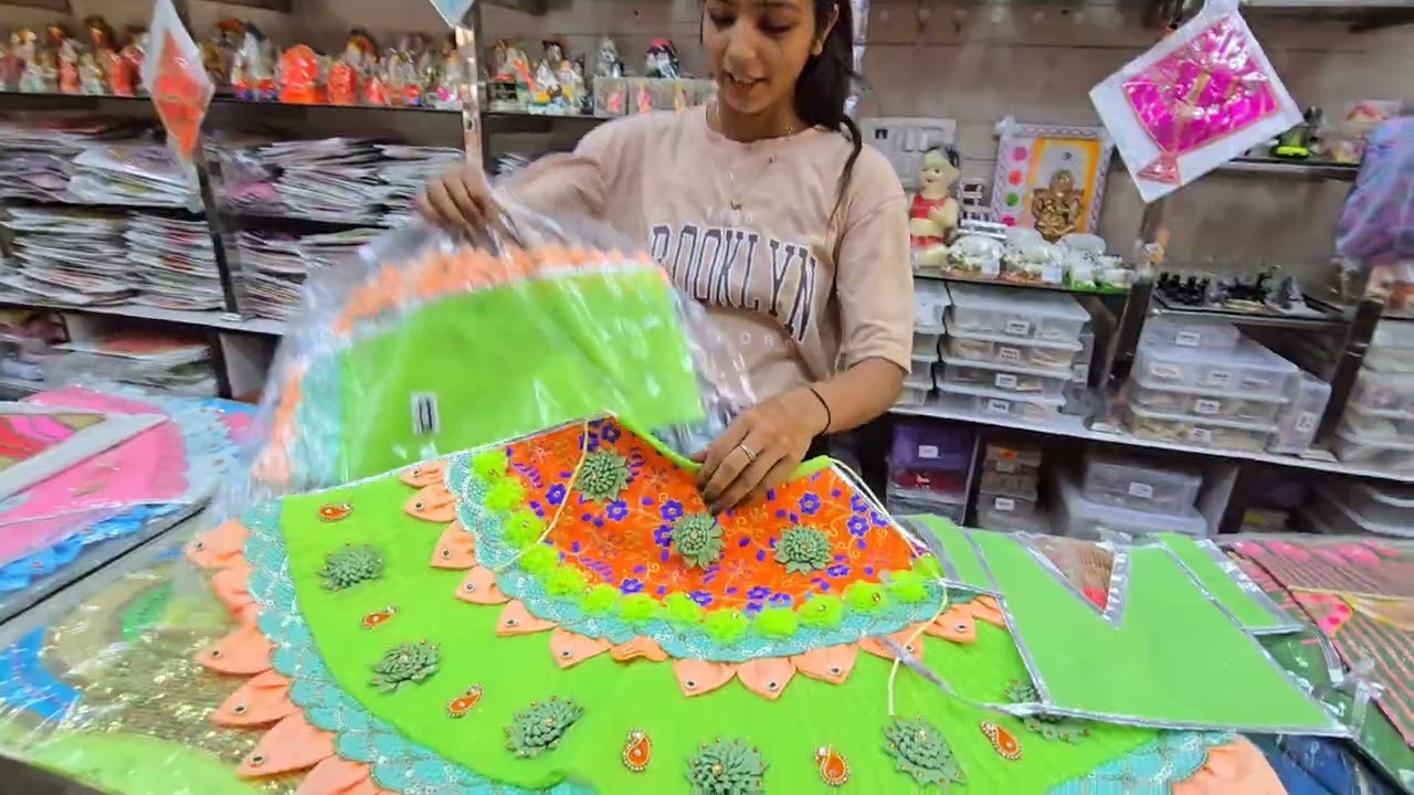 MANDIR KE LIYE FANCY POSHAK BADI MURTIYO KI DRESS KHATU SHYAM JI KI POSHAK