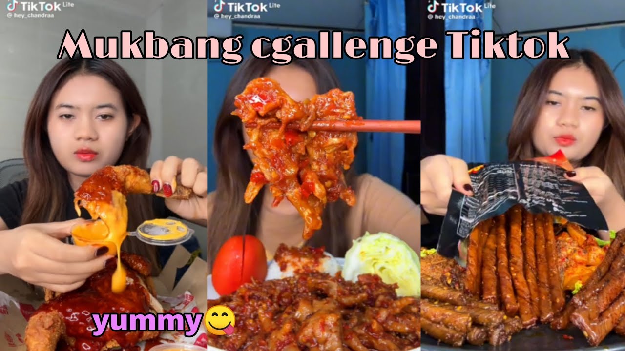 [Mukbang] | challenge Ceker tanpa Tulang Mix Jajanan Viral di tiktok || hey chandra | mukbang