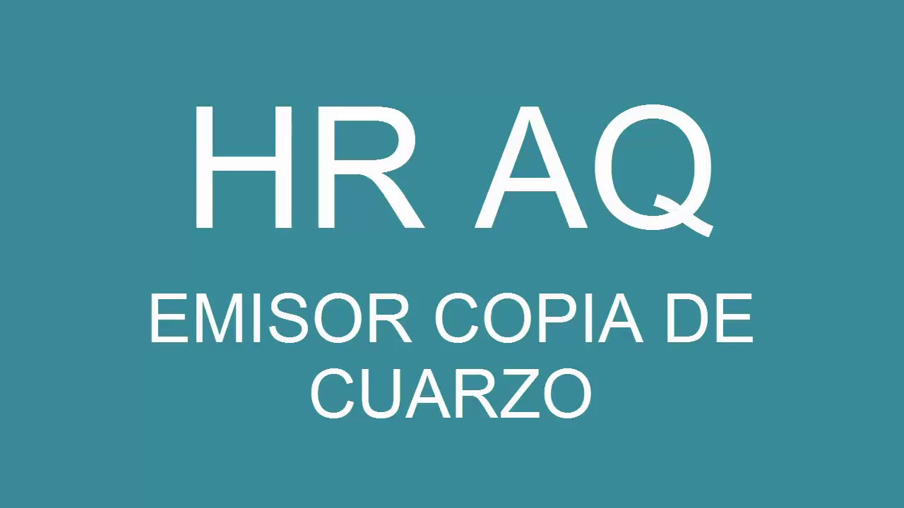 HR AQ de Cuarzo [Tecnoparking] Duplicar mando de garaje