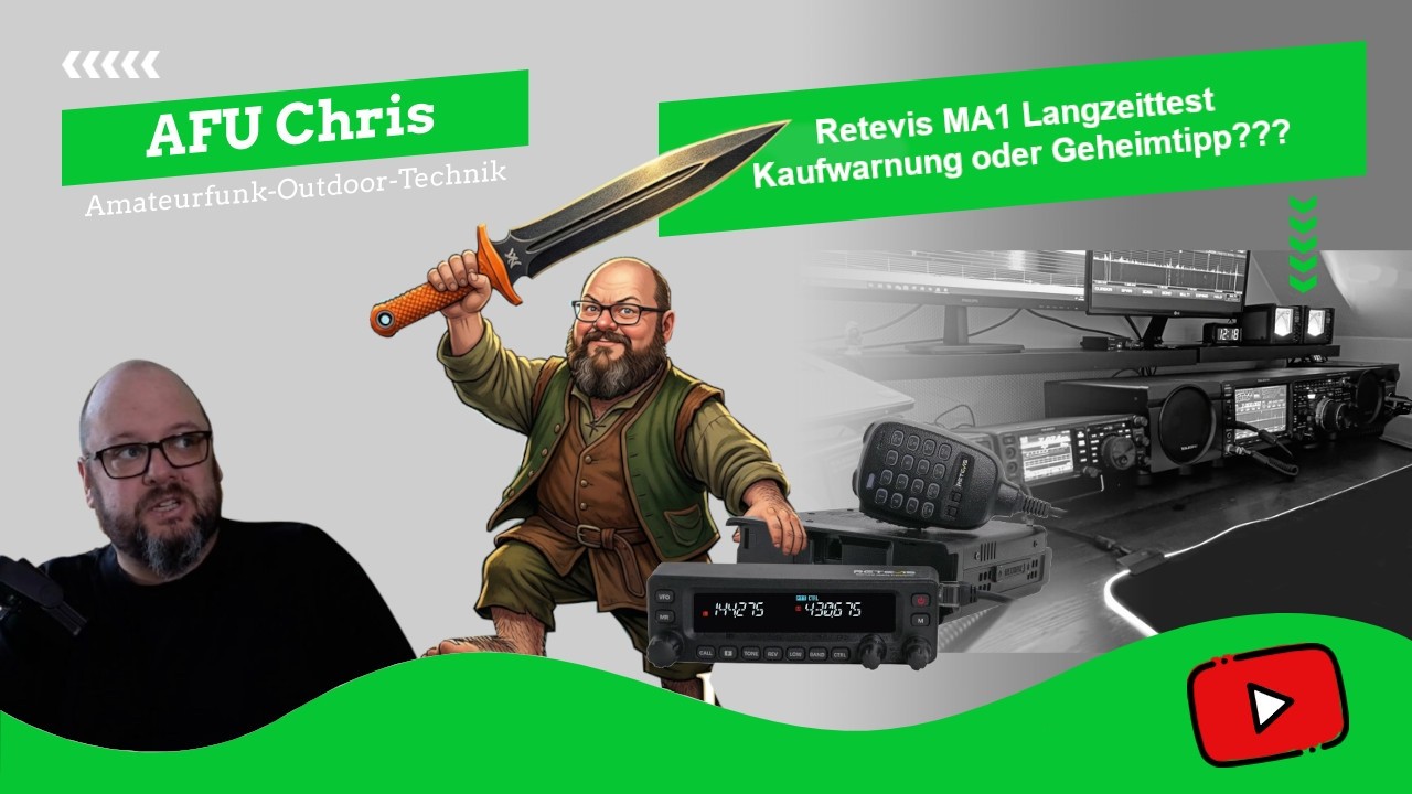 Retevis MA1 UKW-Mobilfunkger&auml;t im Langzeittest: Kaufwarnung oder Geheimtipp-Bundle😱? #amateurfunk
