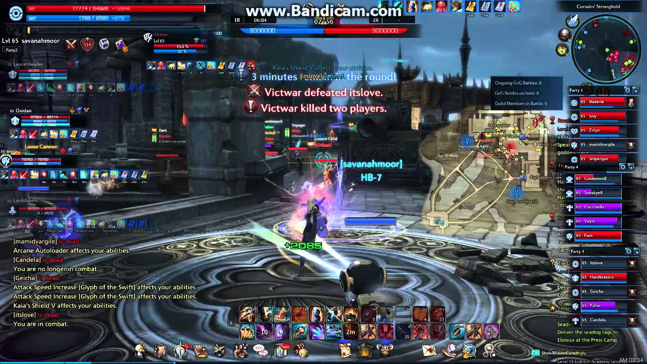 TERA PVP Gunner 20vs20