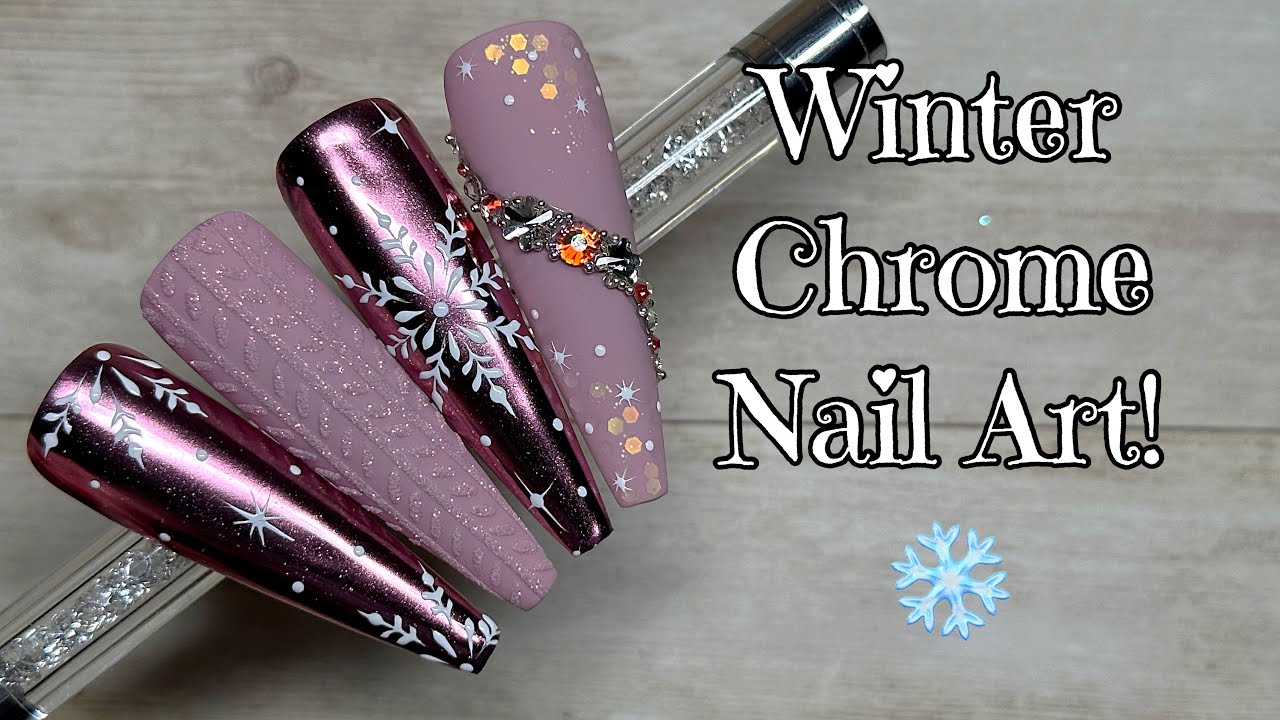 Chrome Winter Nails | Nail Sugar | Madam Glam