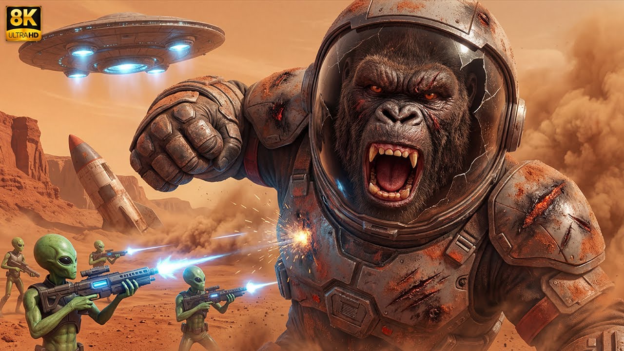King Kong vs Aliens on Mars — Humanity’s Last Stand
