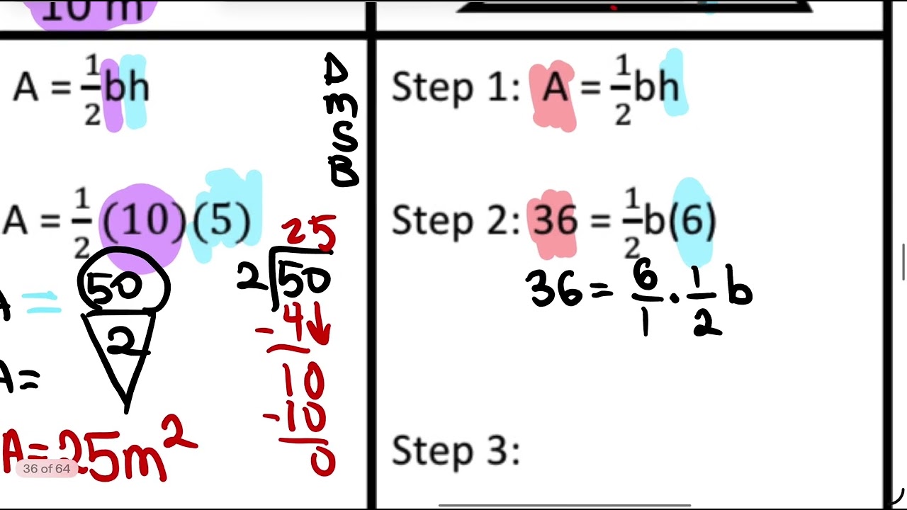 Area of Parallelogram + Triangle