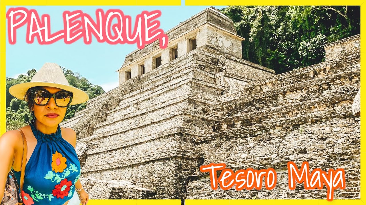 Visitando la Zona ARQUEOLÓGICA de PALENQUE, CHIAPAS
