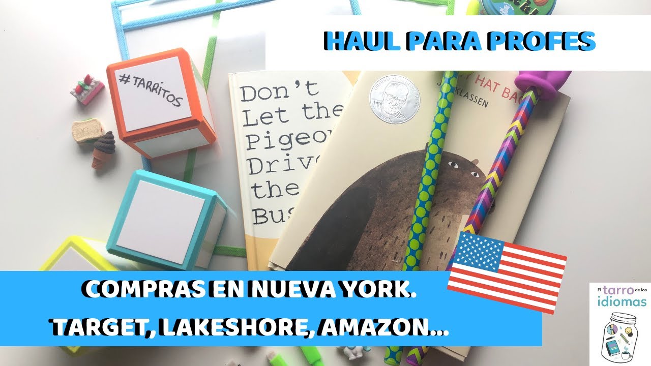 Haul para profes. Compras en Nueva York.