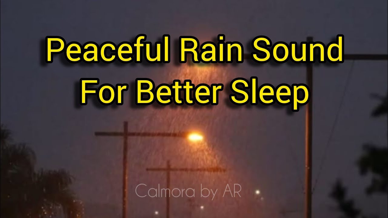 Night Rain Sounds | Peaceful Rain Ambience | Calmora by AR
