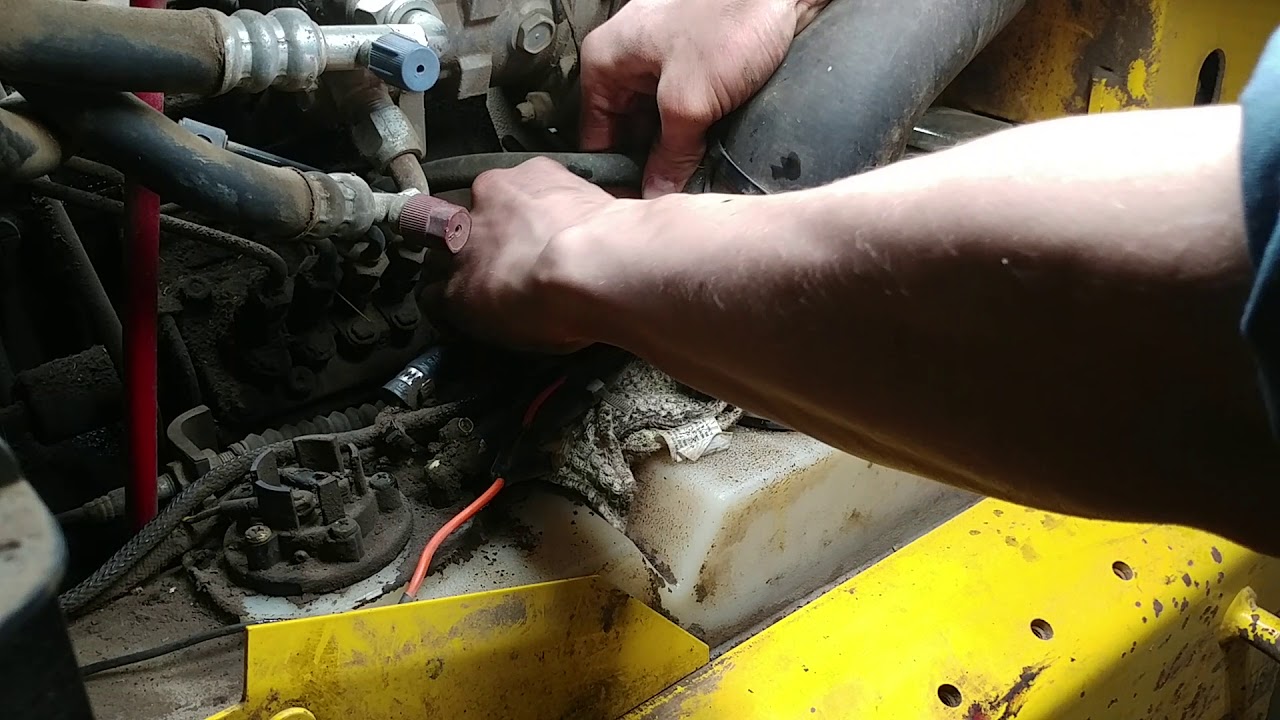 How to Replace Fuel filters on a Skid Loader.