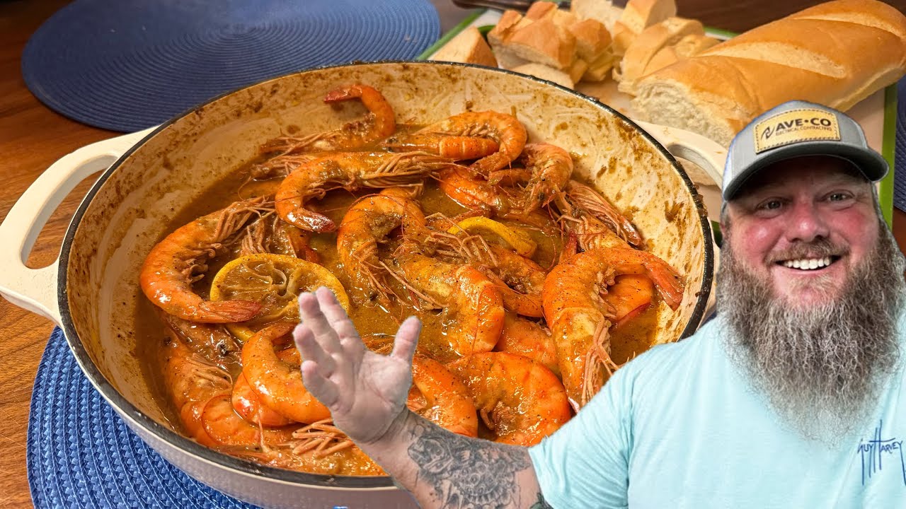 The BEST Shrimp ever Caught and Cooked | Night shrimping - Special Guest!!!!