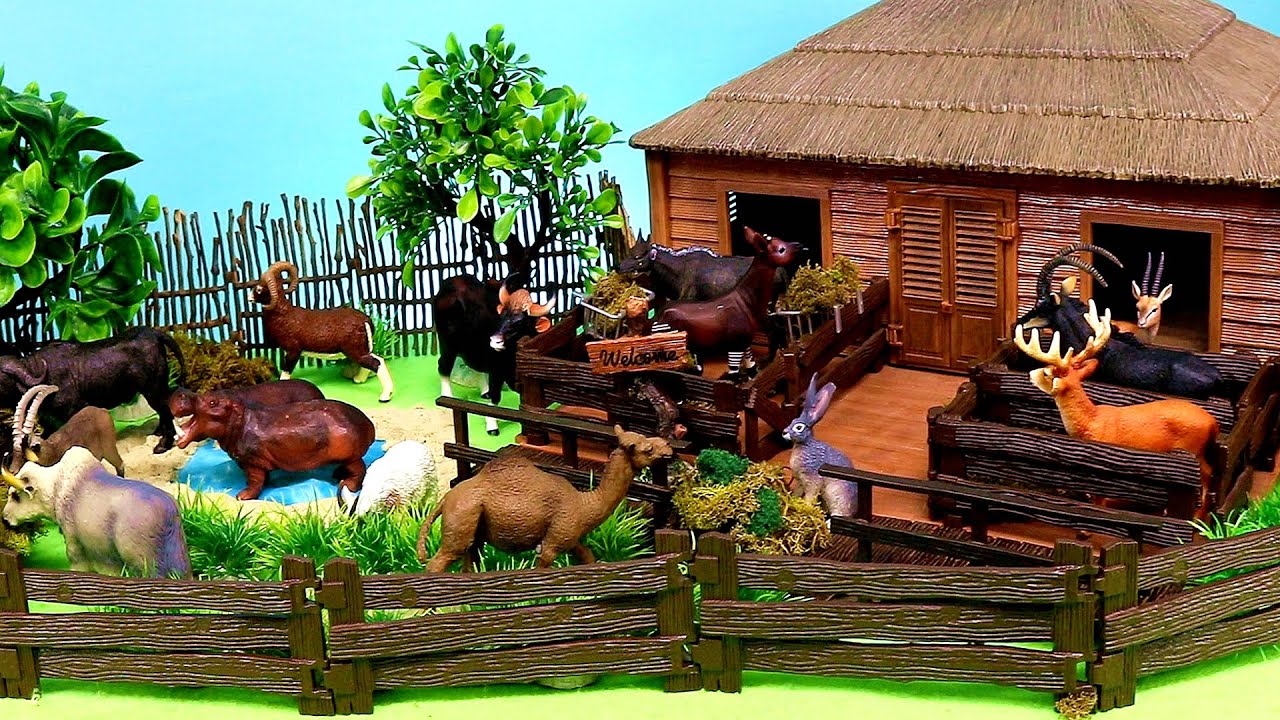 Herbivores, Carnivores and Omnivores Animal Figurines - Learn Animal Names