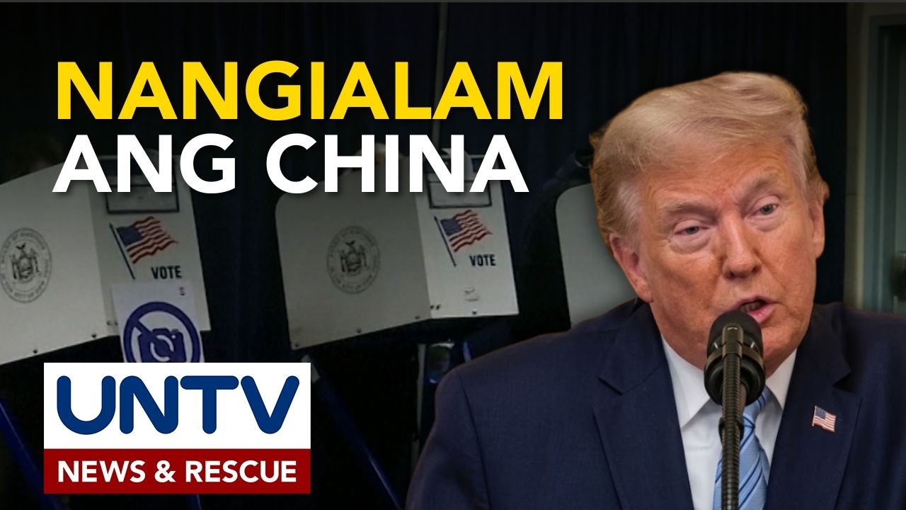 Trump, inakusahan ang China ng pakikialam sa 2020 US presidential election