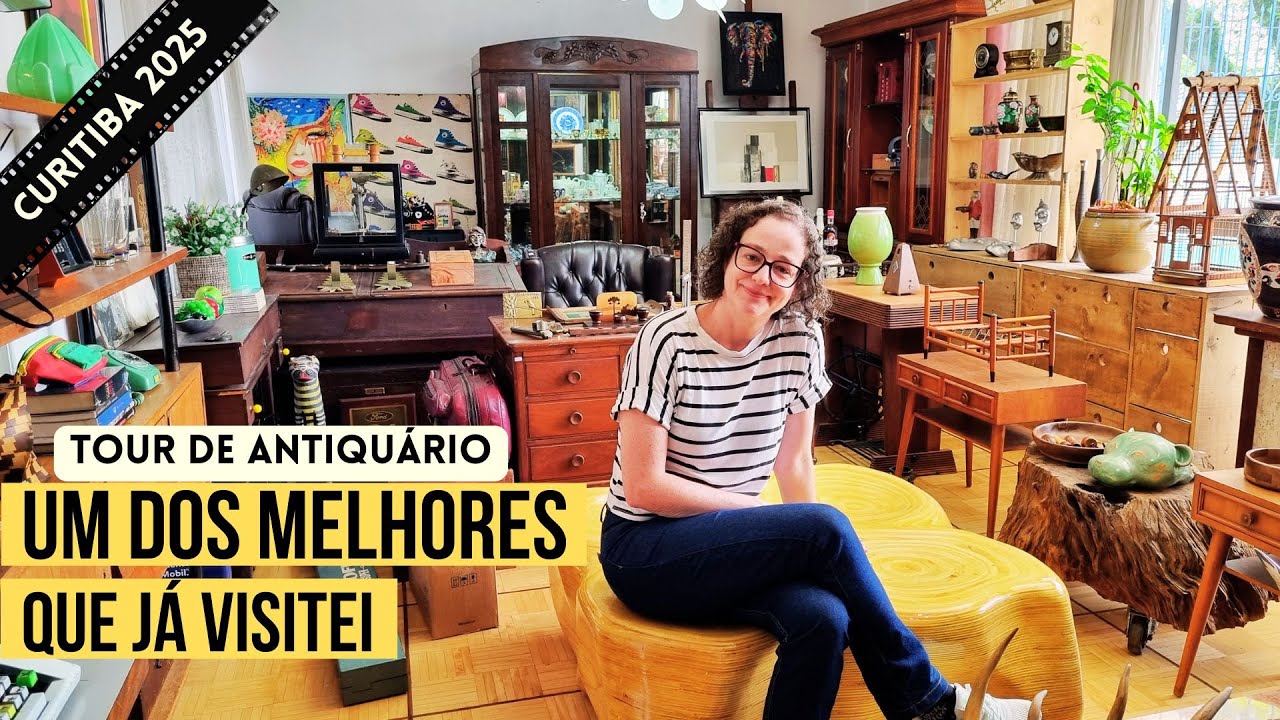GARIMPO PERFEITO em CURITIBA #lojadeantiguidades #decoraçãovintage #garimpodeantiguidades