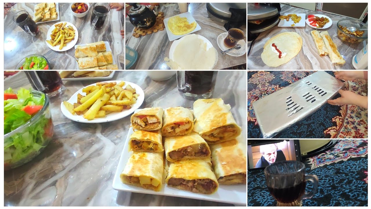 گعدت من وكت حسوني رح يروح خلصت اجازته يمي👩‍👦ريوك اهلنه😋🍳ابني بعد ميريدني يعاند بيه يحب عماته🥺