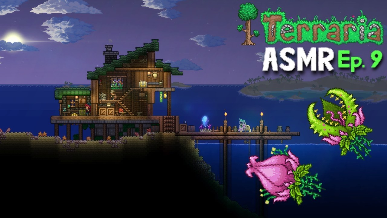 ASMR Terraria Playthrough Ep.9 ~Plantera's Demise!~