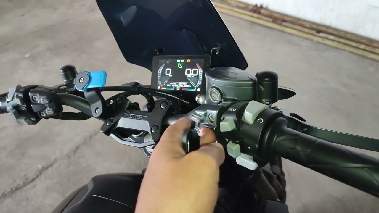 zontes gk350 sem bateria na chave ?! solução!