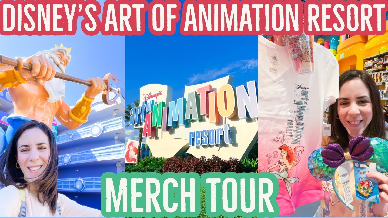 Disney's Art of Animation Resort Merchandise Tour 2022 | Ink & Paint Shop | Disney Parks Merch