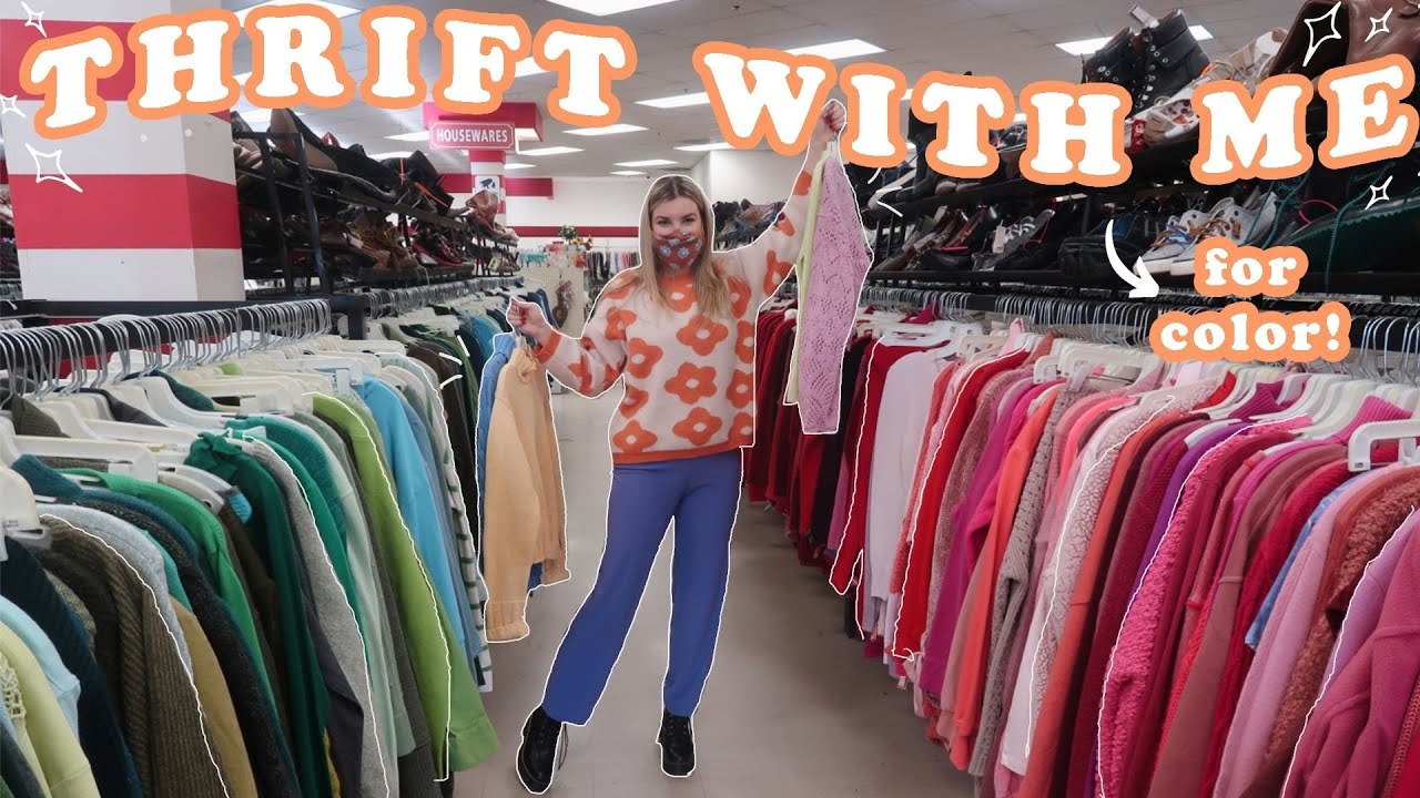 COME THRIFT WITH ME || THRIFTING COLOR COMBINATIONS