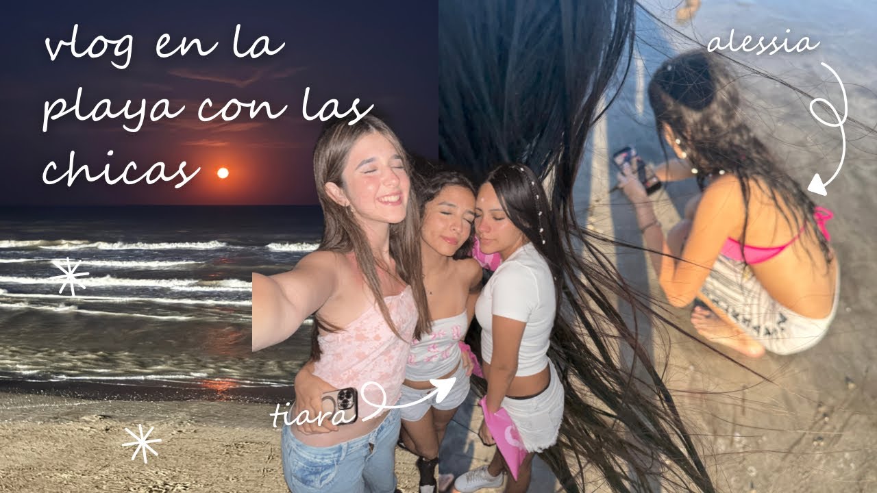 Un día en la playa con mis amigas ☀️🌊 | Vlog