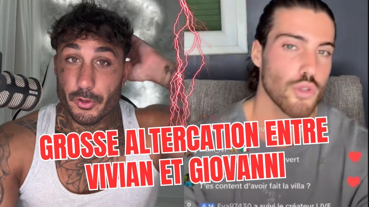 Giovanni vir&eacute; sur le tournage de &ldquo;La Bataille&rdquo; apr&egrave;s une grosse altercation avec Vivian ! 😱