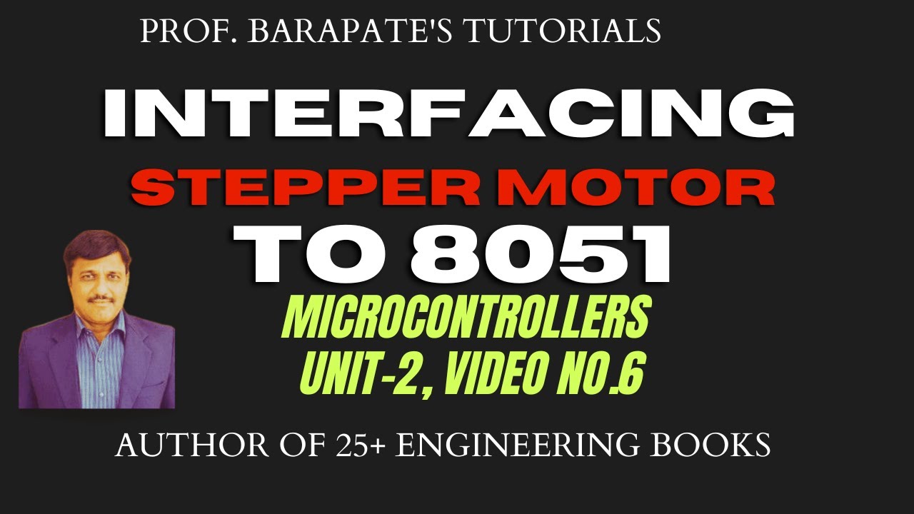 INTERFACING STEPPER MOTOR TO 8051
