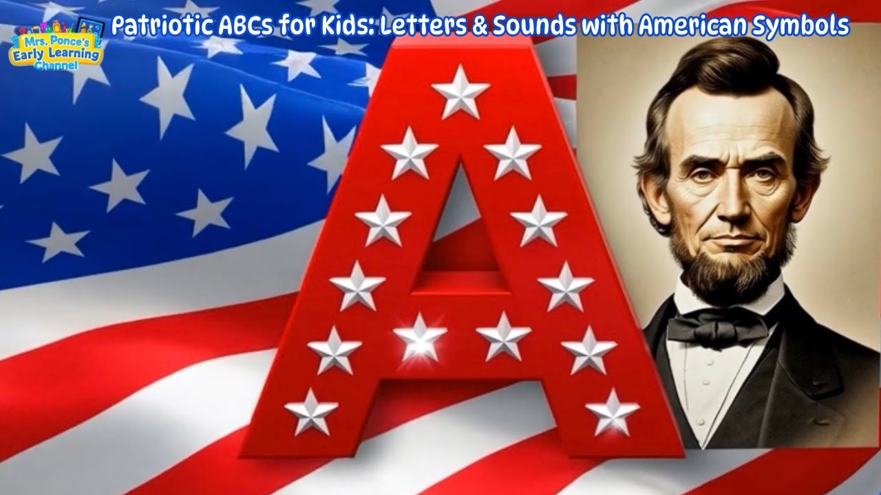 Patriotic ABCs for Kids: Letters & Sounds with American Symbols