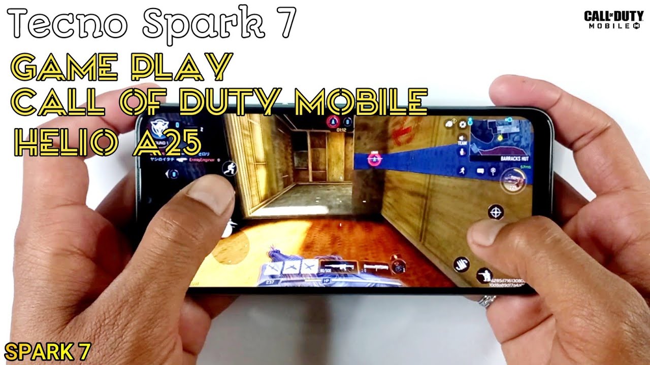Tecno Spark 7 Game Play | Call Of Duty Mobile, Graphics Test, Ram 2Gb, Helio A25