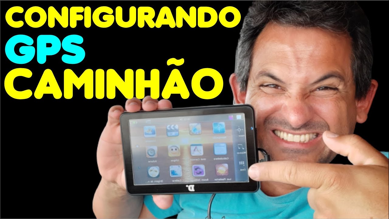 CONFIGURANDO GPS PARA CAMINHÃO