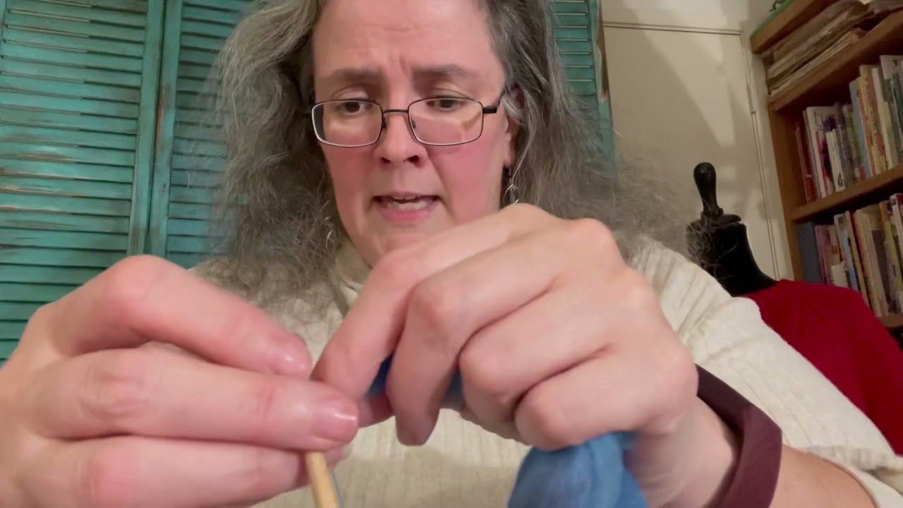 Drop spinning on a Turkish spindle