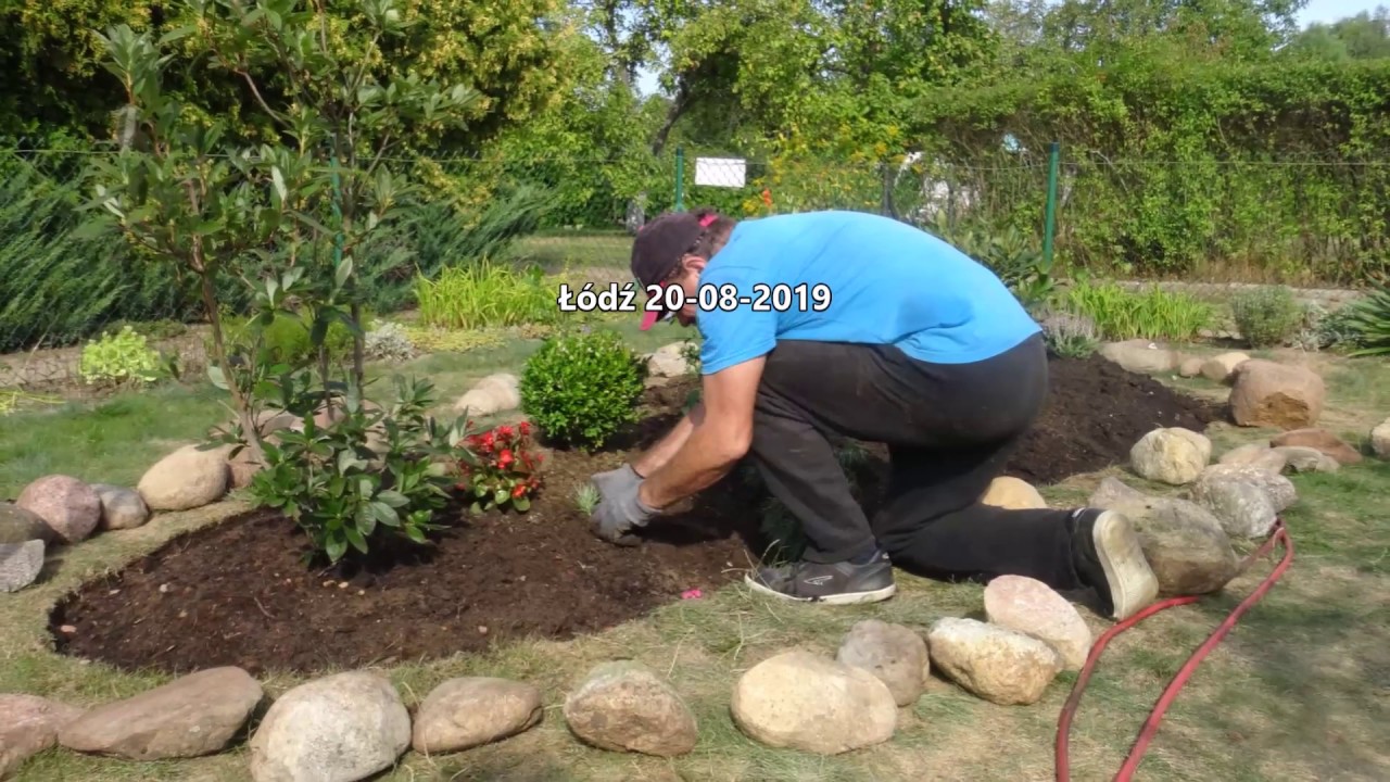 💚 GARDEN 108 a - Zrób to sam - Jak zbudować duży skalny klomb?