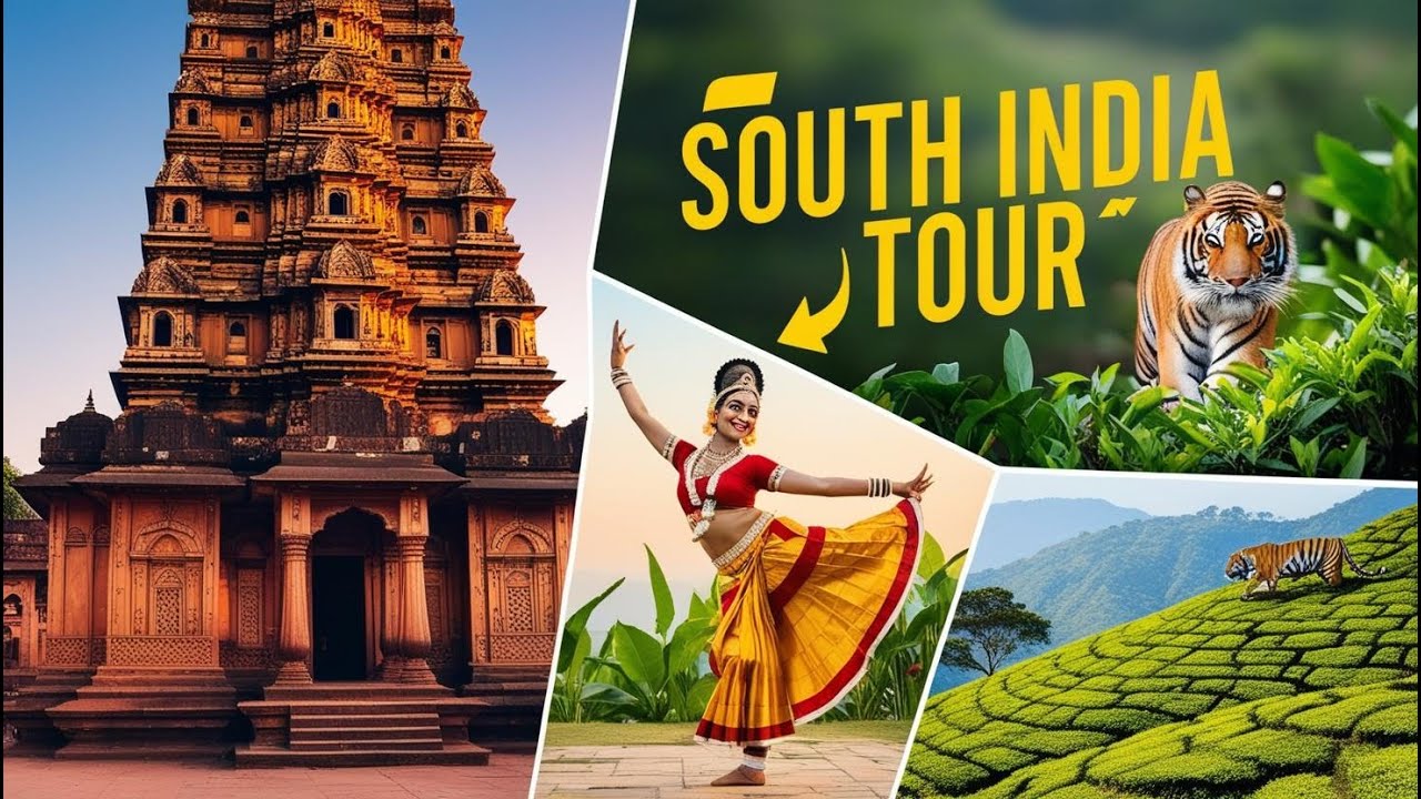 South India Tour | Tamil Nadu, Kerala, Karnataka, Andhra, Telangana |  Temples, Food & Culture