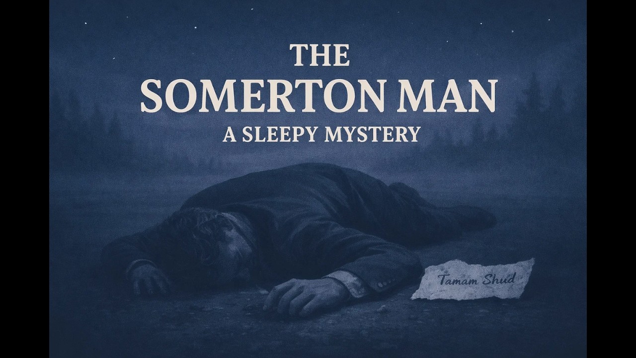 Cozy Bedtime Mystery | The Somerton Man | Calming +1.5hr Sleep Story