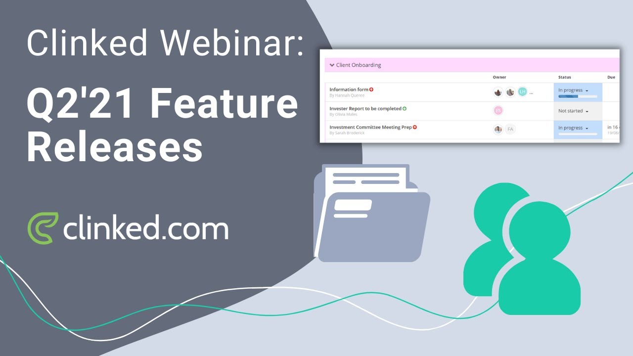 Clinked Q2'21 Feature Releases