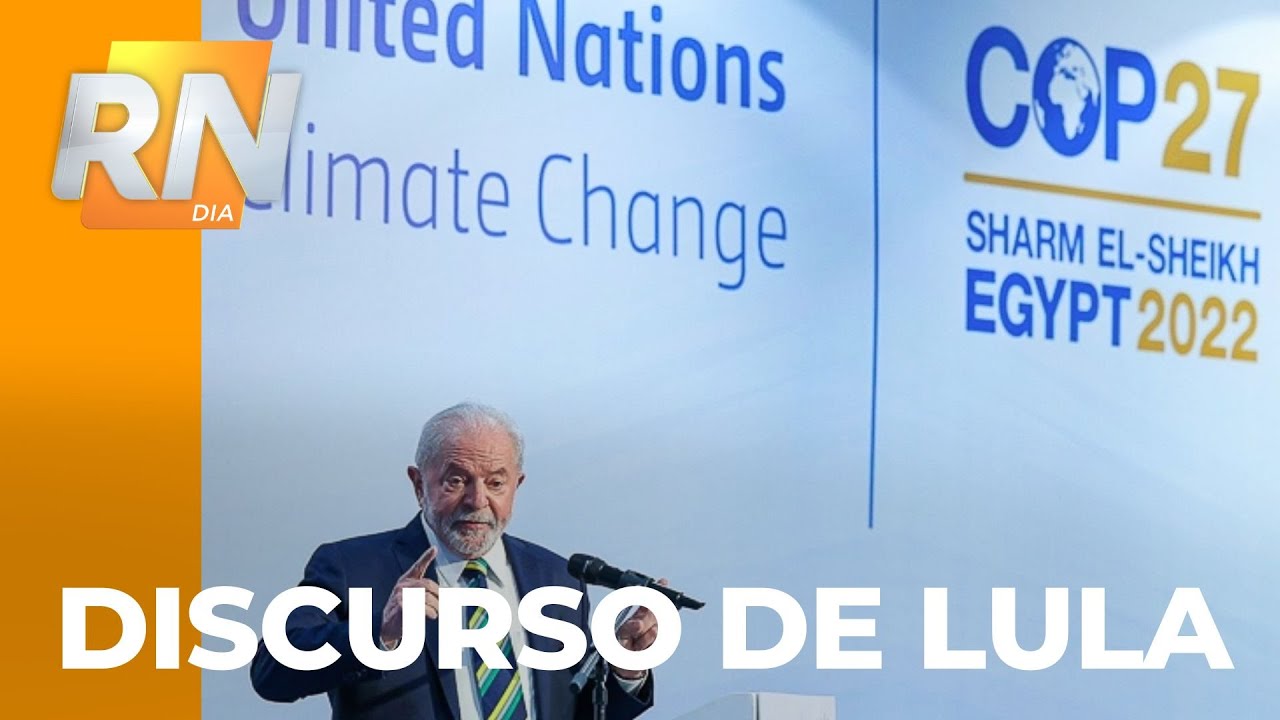 Lula discursa na confer&ecirc;ncia do clima