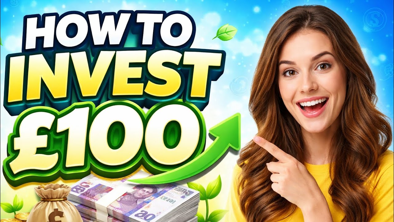 How to Invest &pound;100 Wisely in 2026 | Beginner&rsquo;s Guide to Growing Your Money &pound;100 for Beginners