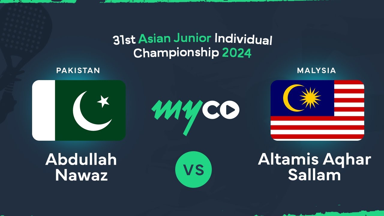 Abdullah Nawaz vs Altamis Aqhar Sallam  | Semi-Final | on myco
