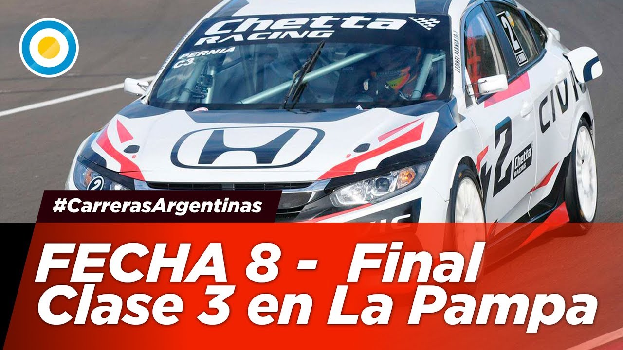 #CarrerasArgentinas - Turismo Carretera - Fecha 8 - Final Clase 3 - Toay