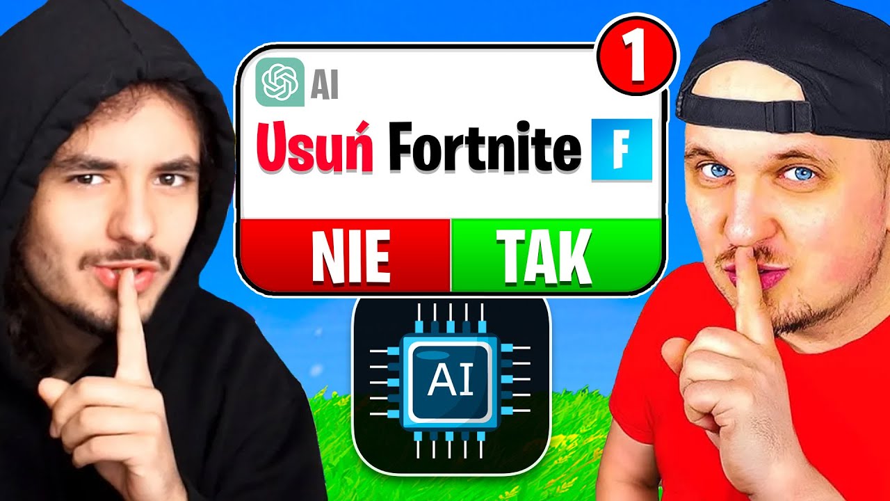 SZTUCZNA INTELIGENCJA ROZKAZUJE NAM w Fortnite