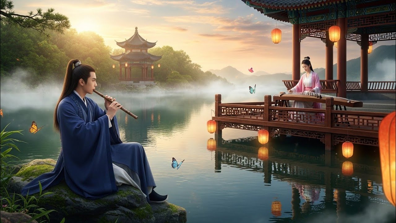 Top Chinese Zen Music: Bamboo flute, Erhu & Guzheng Peaceful Mind@Sleep_Song-s2i