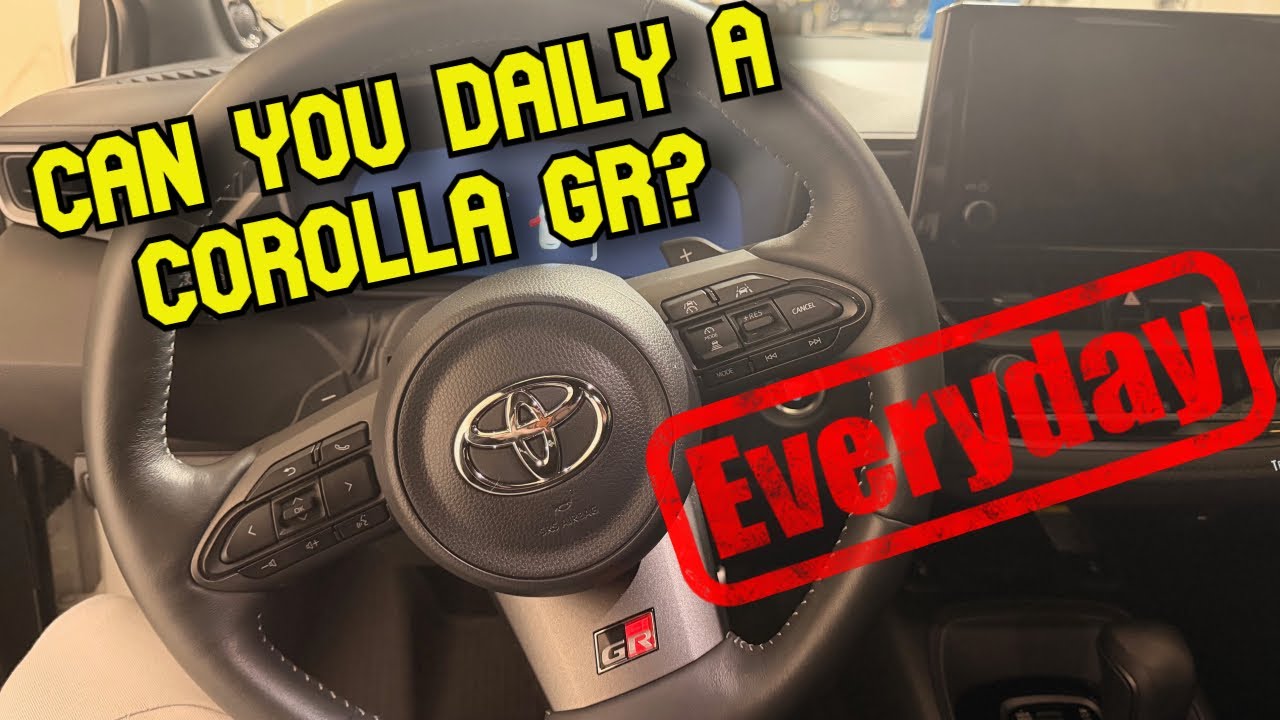 Ежедневная эксплуатация Toyota Corolla GR / Подходит ли она для ежедневных поездок?