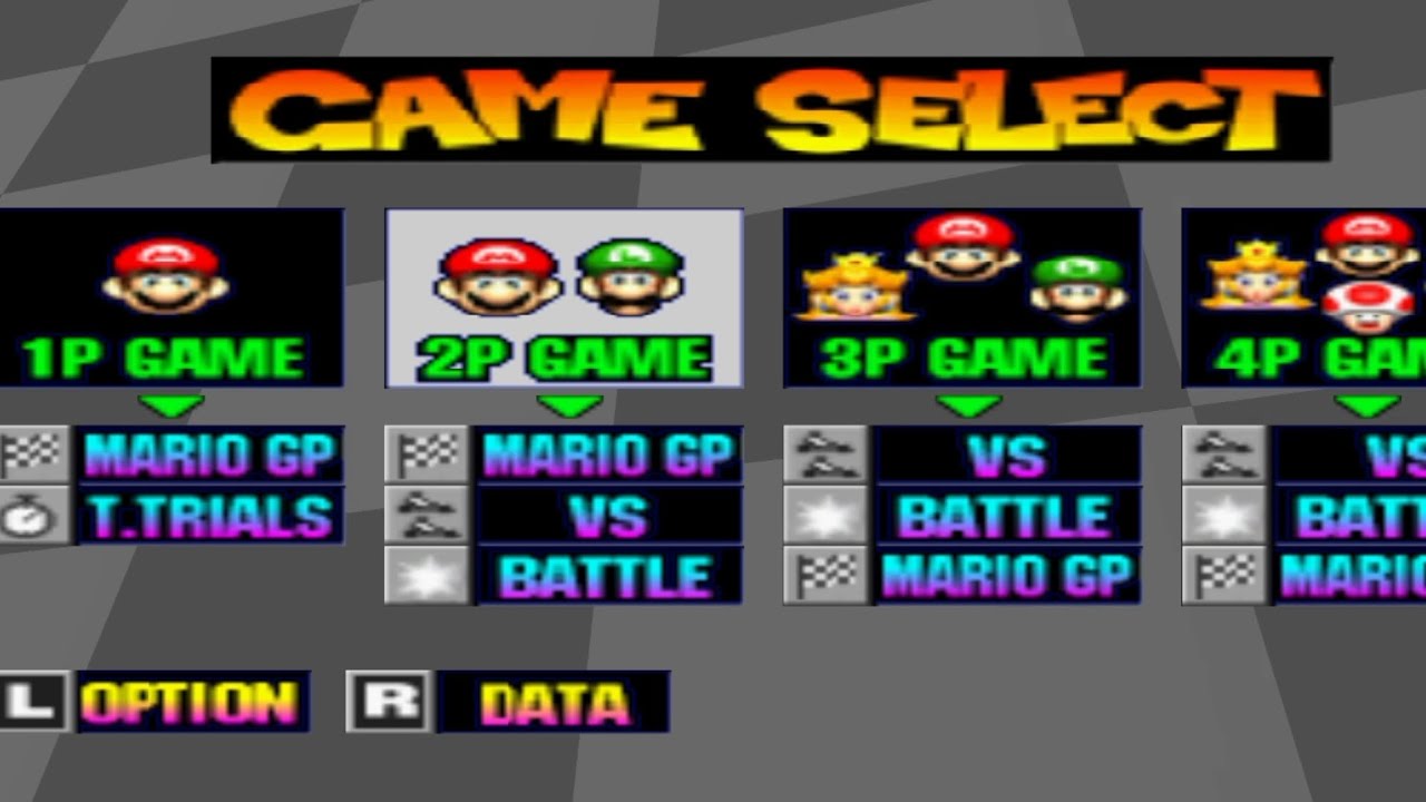 Mario kart 64 (Hooting time) - 2 players