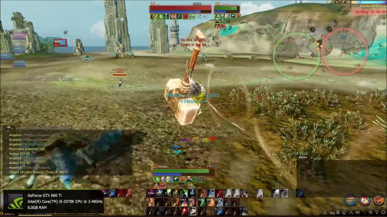 Archeage PVP, paladin outgeared (nazar)